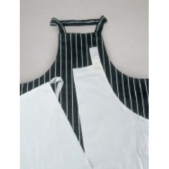 Butchers Stripe - Bib apron 