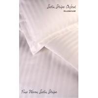 Satin Stripe Duvet Covers / Pillowcases PERCALE